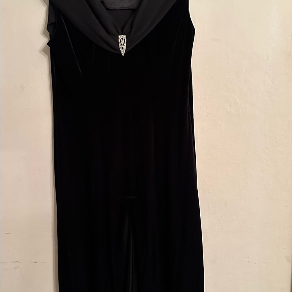 Velvet everything gown